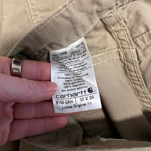 NWT Carhartt Canvas Carpenter Jeans